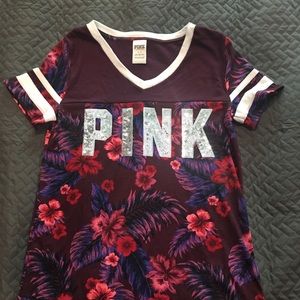 Victoria’s Secret Pink shirt.